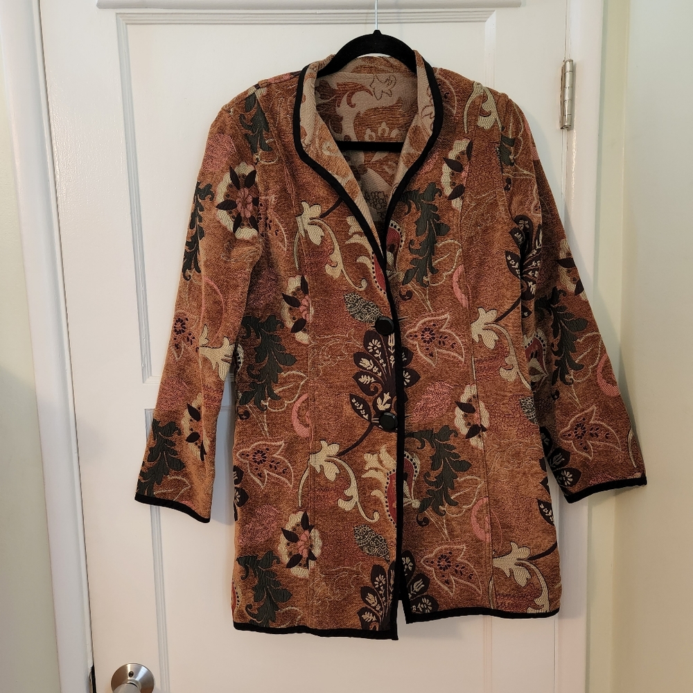 Trimdin Reversible Embroidered Jacket